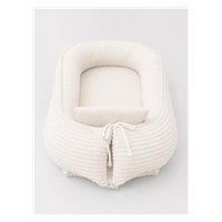 Babafészek kisbabák számára New Baby Teddy kordbársony cream