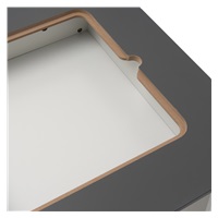 Gyerekasztal és szék Baby mix Leaf Grey (Sérült csomagolás)