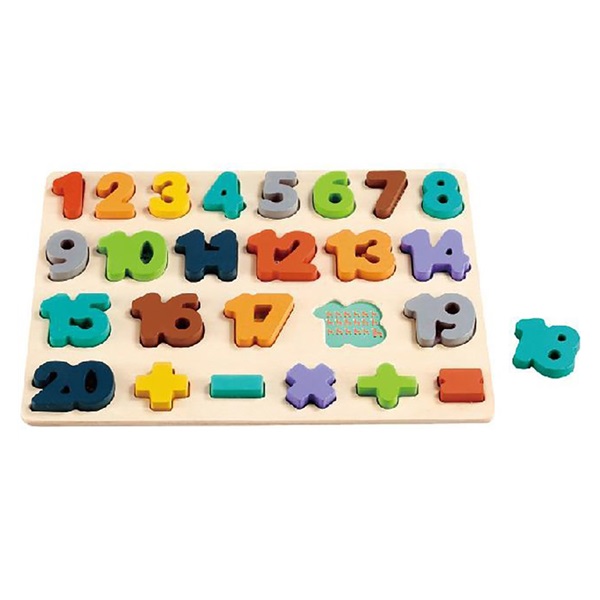 Fa számpuzzle Baby Mix