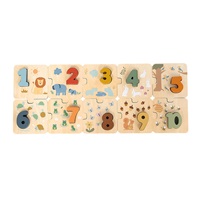 Fa számpuzzle a legkisebbeknek Baby Mix