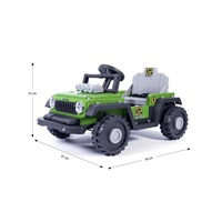 Elektromos autó Milly Mally Prime 2w1 green