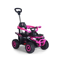 Elektromos négykerekű 2 az 1-ben Milly Mally Star ATV pink