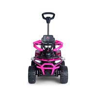 Elektromos négykerekű 2 az 1-ben Milly Mally Star ATV pink
