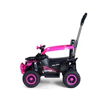 Elektromos négykerekű 2 az 1-ben Milly Mally Star ATV pink