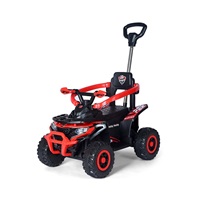 Elektromos négykerekű 2 az 1-ben Milly Mally Star ATV red