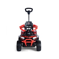 Elektromos négykerekű 2 az 1-ben Milly Mally Star ATV red