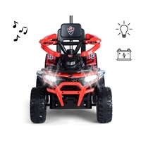 Elektromos négykerekű 2 az 1-ben Milly Mally Star ATV red
