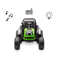 Elektromos vontató pótkocsival Milly Mally Farmer zöld