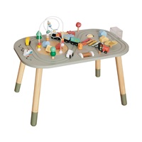 Baby Mix fa Montessori készségfejlesztő játszóasztal gyerekeknek
