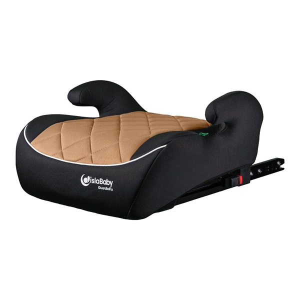 IslaBaby GuardioFix – autós ülésmagasító gyermekeknek 125–150 cm, ISOFIX rendszerrel | bézs