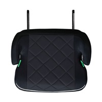 IslaBaby GuardioFix – autós ülésmagasító gyermekeknek 125–150 cm, ISOFIX rendszerrel | fekete