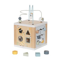 Baby Mix fa Montessori készségfejlesztő játékkocka gyerekeknek