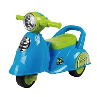 Gyerek zenélős jármű motor Baby Mix Scooter kék
