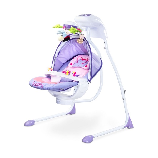 Gyerek hintáztató CARETERO Bugies purple