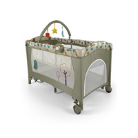 Utazóágy Milly Mally Mirage Deluxe grey bird