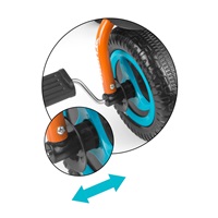 Gyerek háromkerekű bicikli Milly Mally Boby TURBO orange