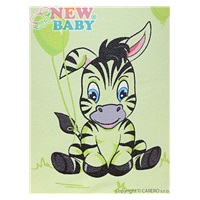 Termotáska Mini New Baby Zebra zöld